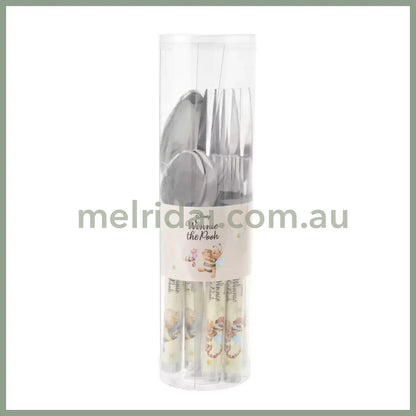 Disney | Winnie The Pooh & Friends Cutlery Set Spoons And Forks 8Pcs (Hondy Day)