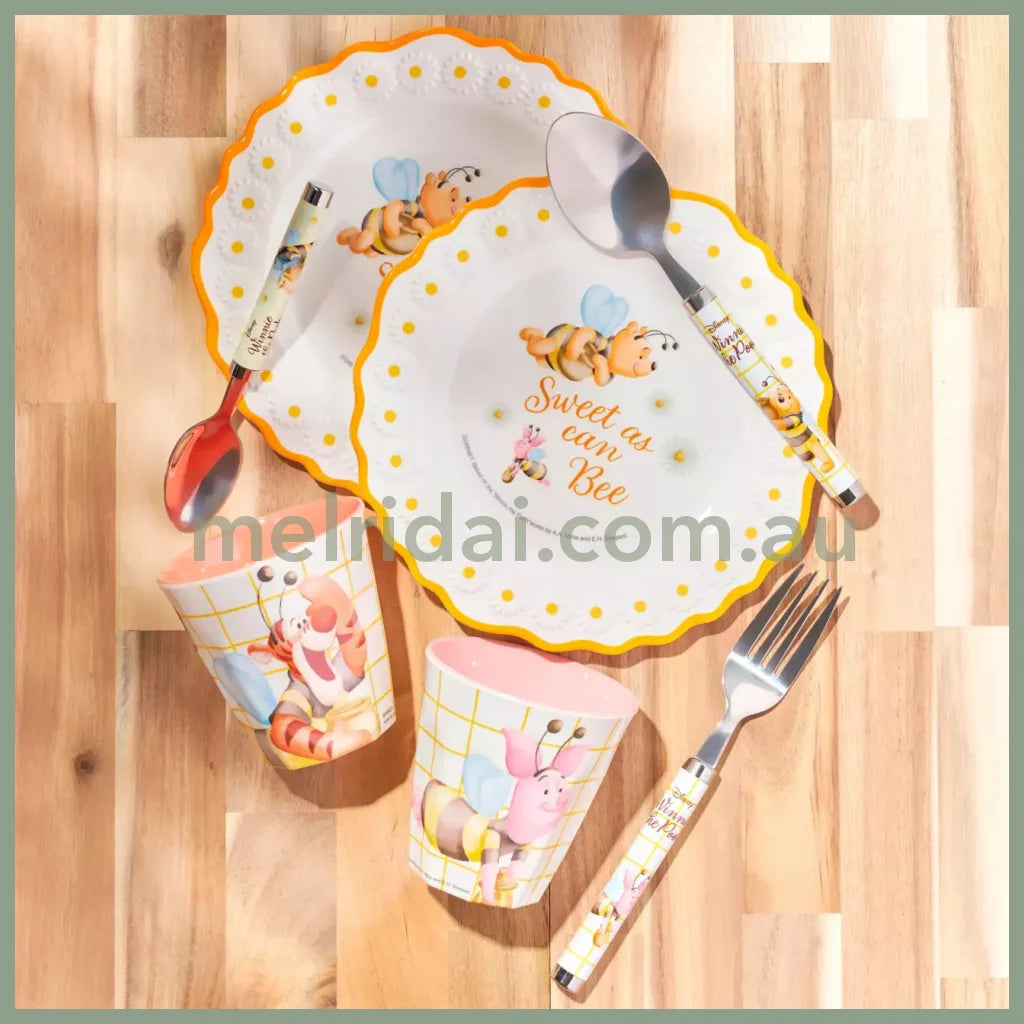 Disney | Winnie The Pooh & Friends Cutlery Set Spoons And Forks 8Pcs (Hondy Day)