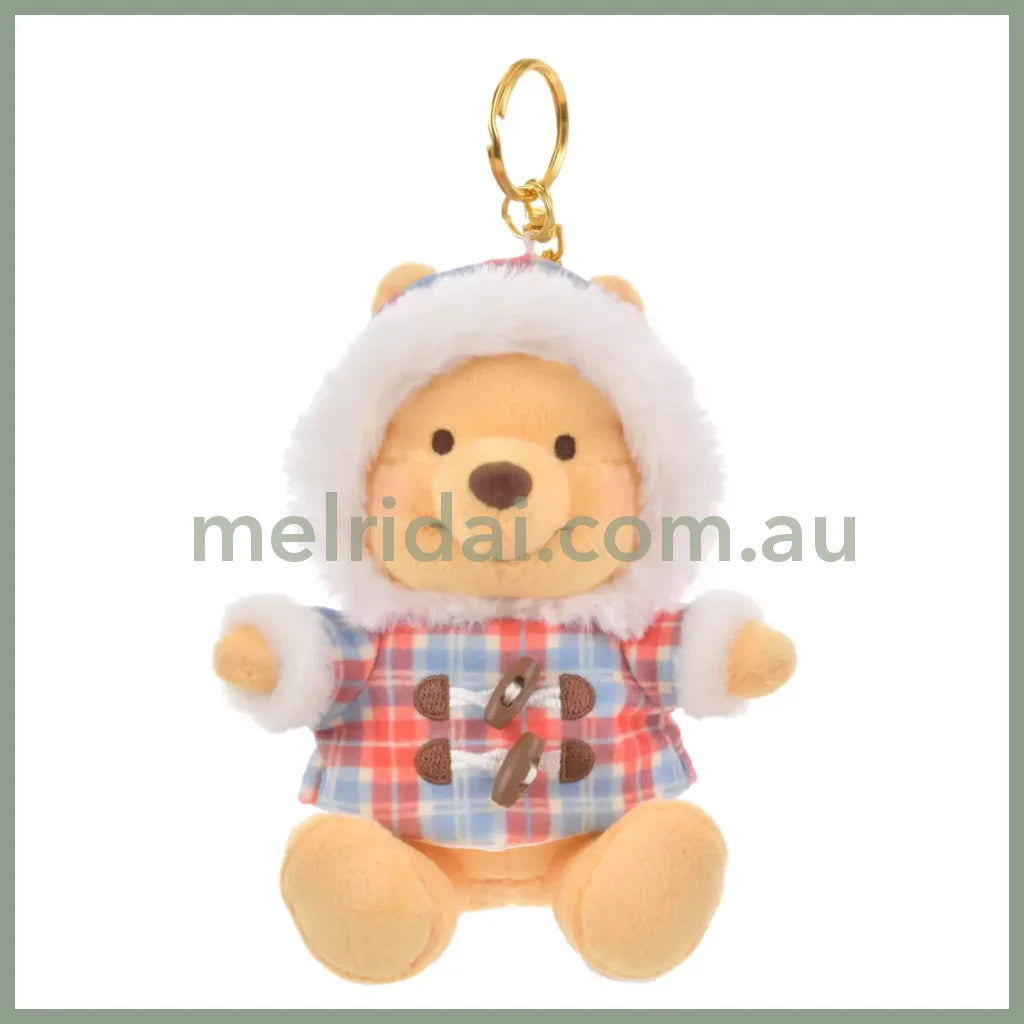 Disney | Winnie The Pooh Mascot Holder Plush Keychain 14×11.5×9Cm (Duffel Collection)