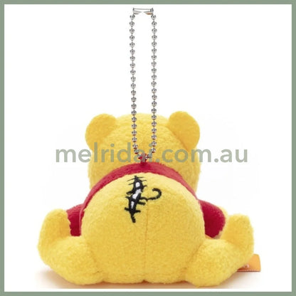 Disney | Winnie The Pooh Mascot Holder Plush Keychain W90×H55×D120Mm (Lying)