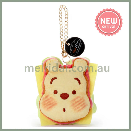 DISNEY | Winnie the Pooh Nui Pan Chain Strap Keychain Mascot Holder W100×H175×D55mm (Sandwitch)