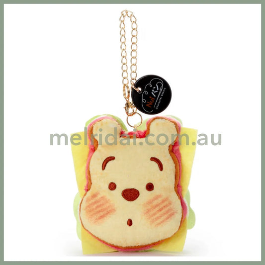 DISNEY | Winnie the Pooh Nui Pan Chain Strap Keychain Mascot Holder W100×H175×D55mm (Sandwitch)