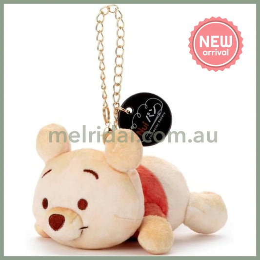 DISNEY | Winnie the Pooh Nui Pan Chain Strap Keychain Mascot Holder W90×H130×D120mm (Sleepy)