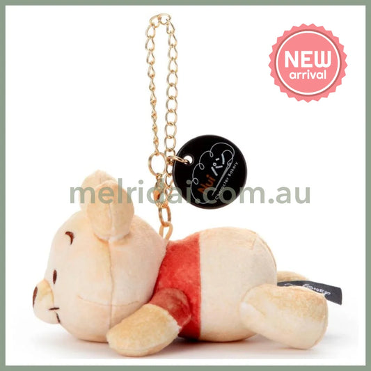DISNEY | Winnie the Pooh Nui Pan Chain Strap Plush Keycahin 120 x 90 x 130cm (Sleepy)