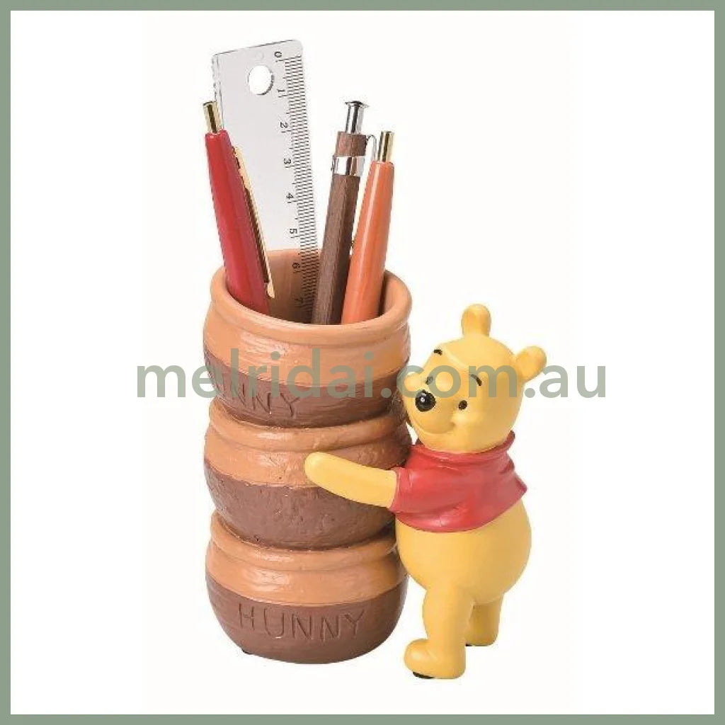 Disneywinnie The Pooh Pen Stand W10×L6.5×H11Cm