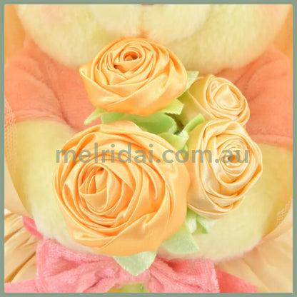 Disney｜Winnie The Pooh Plush Bouquet 2024版 22×20×21Cm 东京迪士尼 维尼小熊/噗噗 花束公仔/毛绒玩偶 毕业礼物/生日礼物 外层可拆