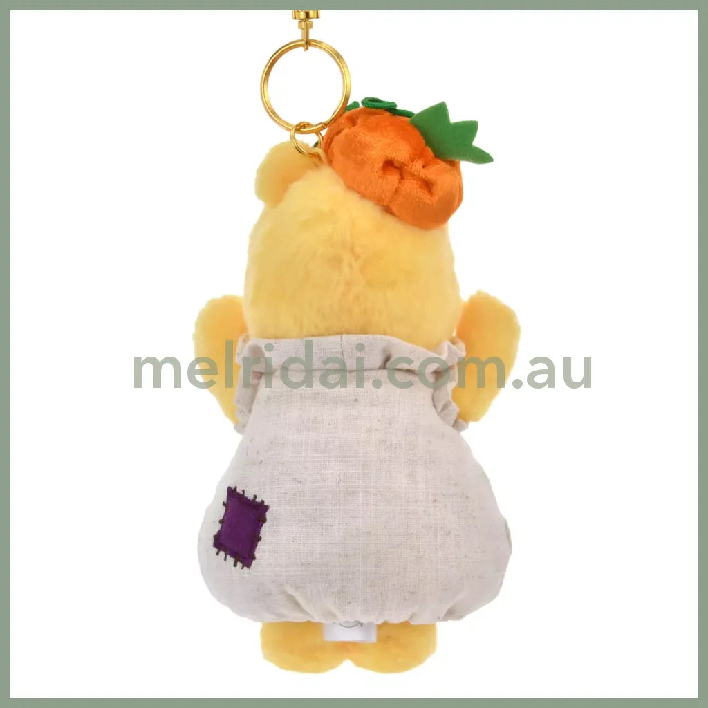 DISNEY | Winnie the Pooh Plush Mascot Keychain 190×100×80mm (Halloween Costume Pumpkin)