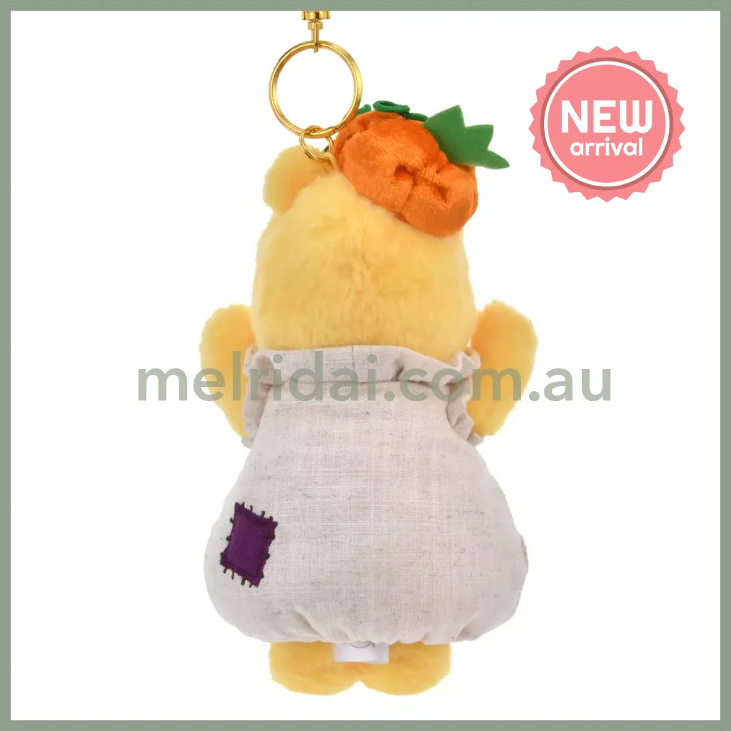 DISNEY | Winnie the Pooh Plush Mascot Keychain 190×100×80mm (Halloween Costume Pumpkin)