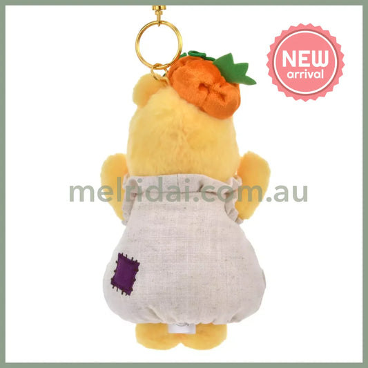 DISNEY | Winnie the Pooh Plush Mascot Keychain 190×100×80mm (Halloween Costume Pumpkin)