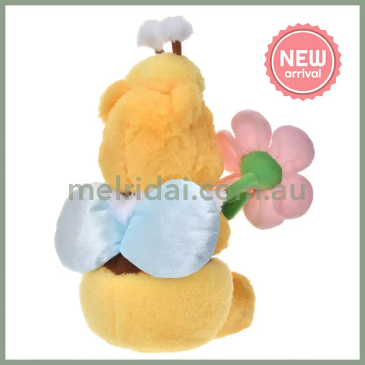 DISNEY | Winnie the Pooh Plush Toy Plush Doll H32×W18×D20cm (Flower Garden)