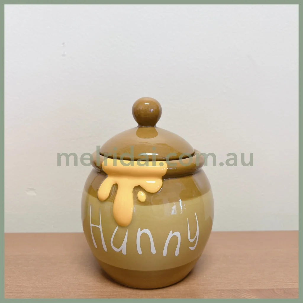 Disneywinnie The Pooh Porcelain Hunny Pot