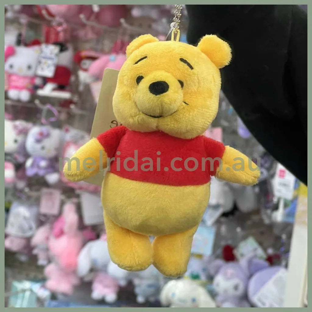 Disney | Winnie The Pooh Pouch & Mascot Holder Plush Keychain W105×H140×D65Mm
