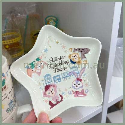 Disneywinter Twinkling Town Mugs Plate