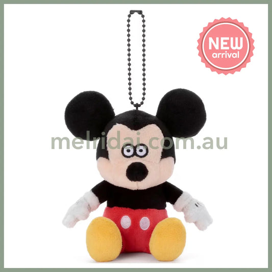 DISNEY x Seiji Matsumoto | Mickey Mouse Mascot Holder Plush Keychain Bag Charm W95 x H120 x D70mm