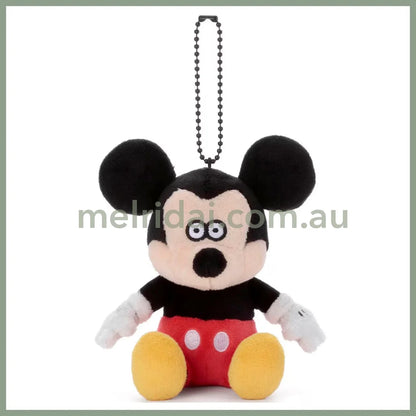 DISNEY x Seiji Matsumoto | Mickey Mouse Mascot Holder Plush Keychain Bag Charm W95 x H120 x D70mm