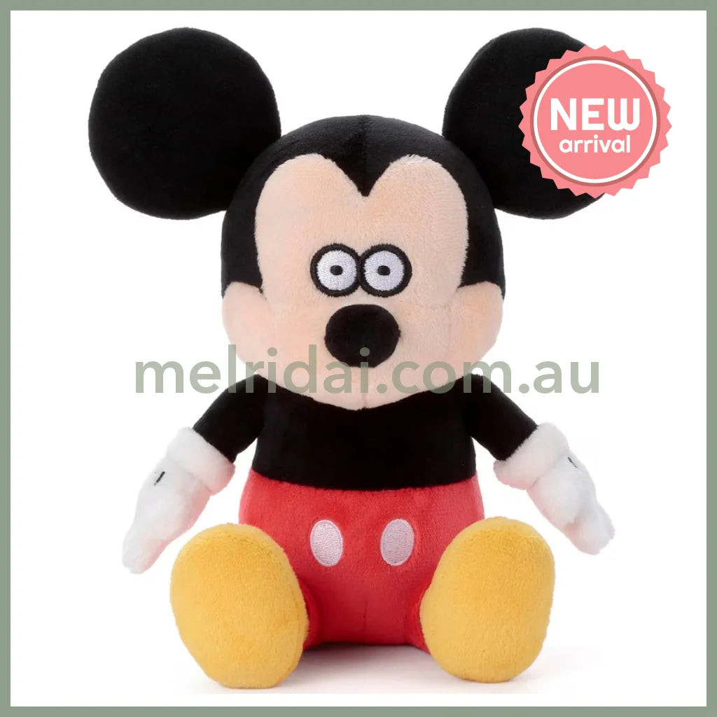 DISNEY x Seiji Matsumoto | Mickey Mouse Plush Toy Plush Doll W150×H175×D110mm