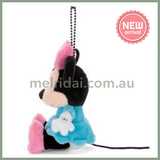 DISNEY x Seiji Matsumoto | Minnie Mouse Mascot Holder Plush Keychain Bag Charm W95 x H120 x D70mm