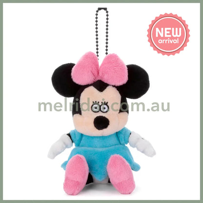 DISNEY x Seiji Matsumoto | Minnie Mouse Mascot Holder Plush Keychain Bag Charm W95 x H120 x D70mm