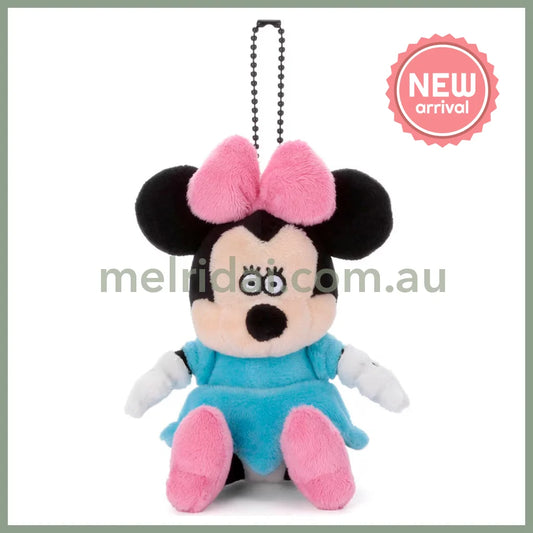DISNEY x Seiji Matsumoto | Minnie Mouse Mascot Holder Plush Keychain Bag Charm W95 x H120 x D70mm