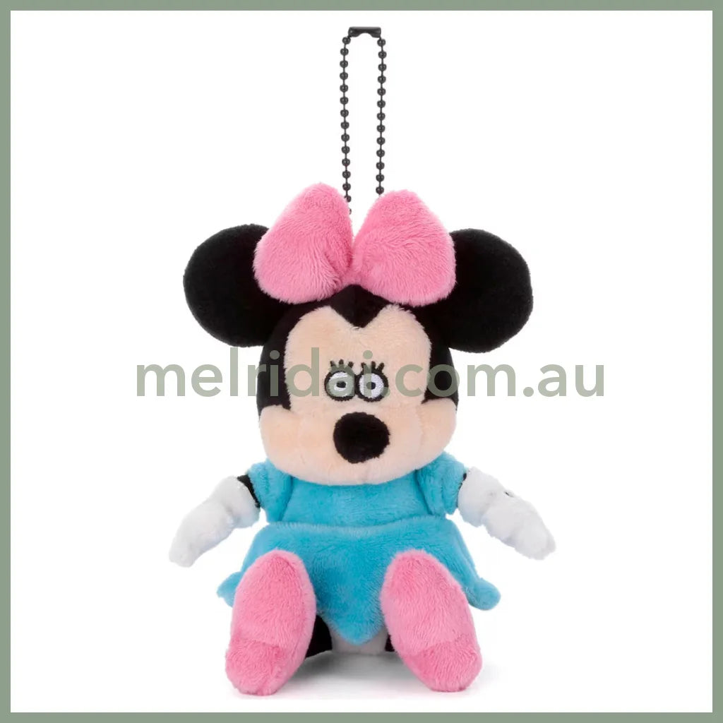 DISNEY x Seiji Matsumoto | Minnie Mouse Mascot Holder Plush Keychain Bag Charm W95 x H120 x D70mm