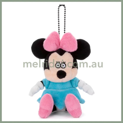 DISNEY x Seiji Matsumoto | Minnie Mouse Mascot Holder Plush Keychain Bag Charm W95 x H120 x D70mm