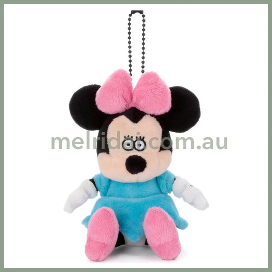 DISNEY x Seiji Matsumoto | Minnie Mouse Mascot Holder Plush Keychain Bag Charm W95 x H120 x D70mm
