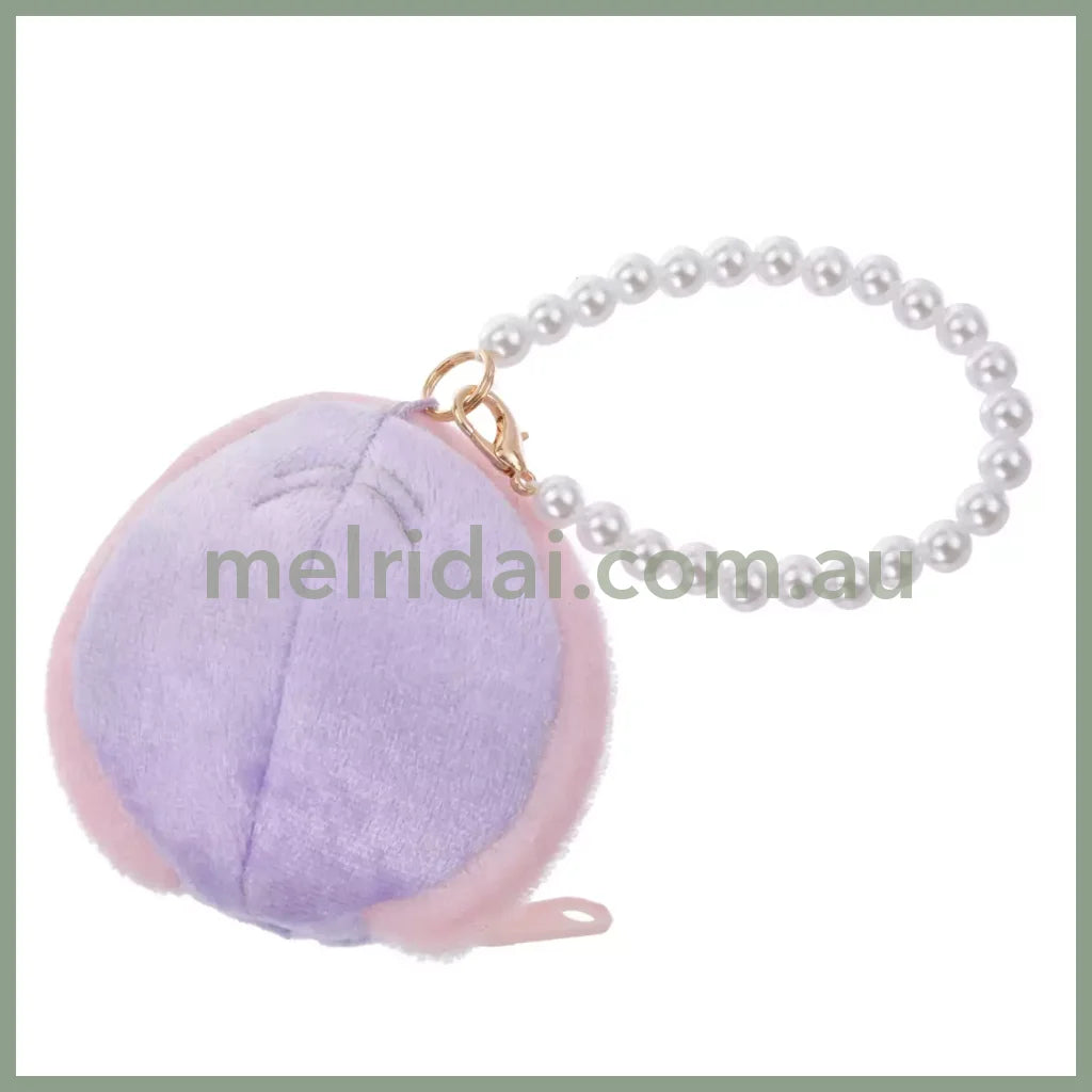 Disney | Young Oyster Plush Keychain Zipper Type Pearl Chain Alice In Wonderland