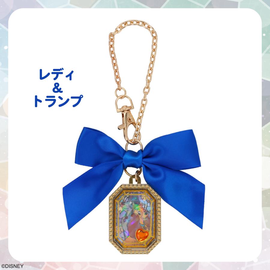 Disney | Secret Locket Bag Charm with Mirror Inside Blind Box 33×45×20mm (Big Ribbon)