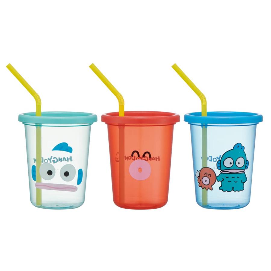 SANRIO | Hangyodon Cup/Tumbler Skater 320ml Set of 3