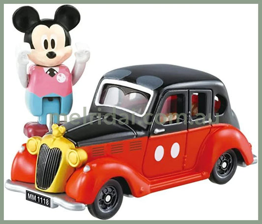 Dream Tomica | No.176 Disney Motors Dreamstar Iv Mickey Mouse W80 X H80 D40Mm 多美卡 米奇 老爷车 汽车模型/玩具车车