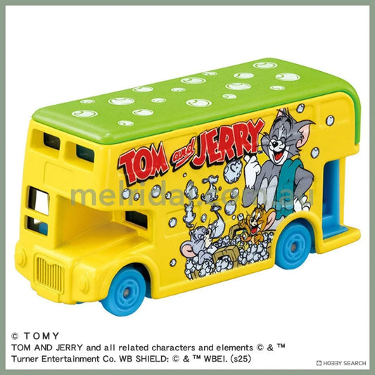 DREAM TOMICA | Tom and Jerry Wrapping Bus 8 x 4.1 x 3.9 cm
