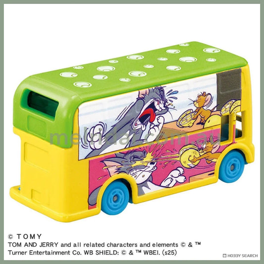 DREAM TOMICA | Tom and Jerry Wrapping Bus 8 x 4.1 x 3.9 cm