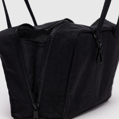 Baggu Nylon Bowler Bag (Black)