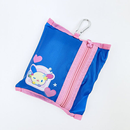 SANRIO | Usahana Foldable Tote Bag With Pouch Carabiner (Heart pounding Memories Heisei Retro)
