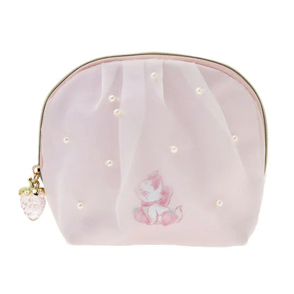 DISNEY | The Aristocats Marie Cat Pouch H13×W16.5×D4.5cm (STRAWBERRY COLLECTION)
