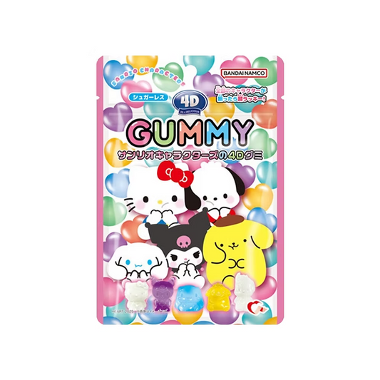 【BBD 2026.9】HEART | 4D Sanrio Characters Assorted Fruit Gummy 38g
