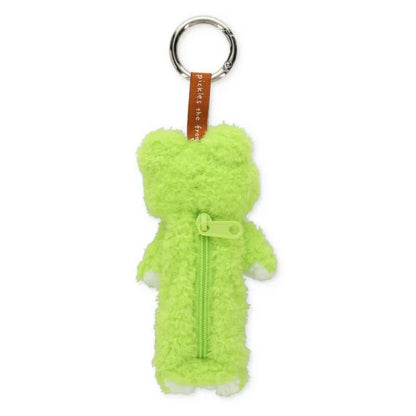 Pickles the Frog | Plush Lip Case Mini Case Plush Keychain Bag Charm 120×70×40mm
