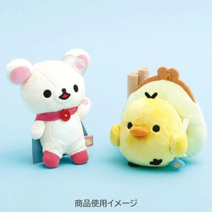 SAN-X | Kiiroitori Hanging Plush Keychain Bag Charm 110×115×100mm (Rilakkuma Gaming Adventurer)