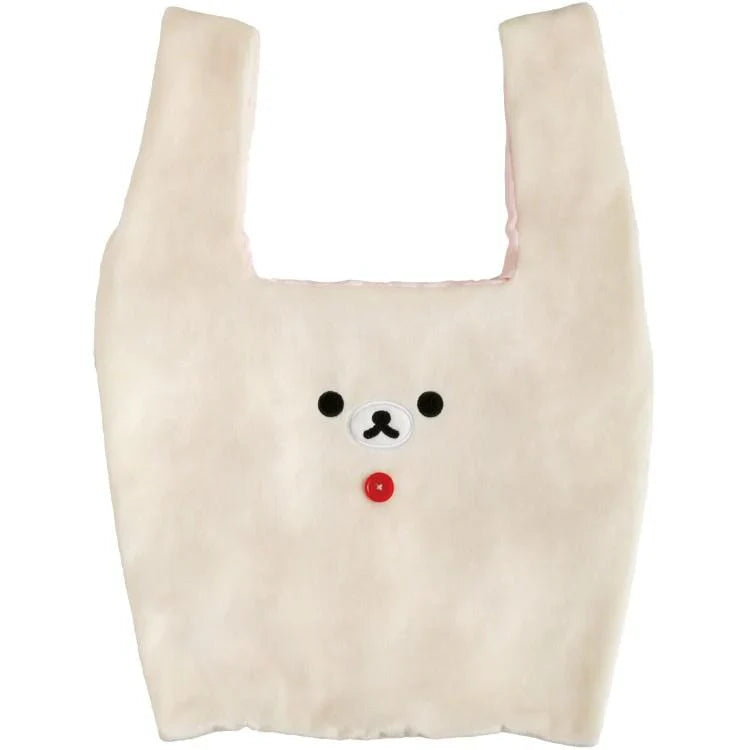 SAN-X | Rilakkuma Korilakkuma Plush Eco Shopping Tote Bag Mascot Plush Marche Bag 360×230×40mm