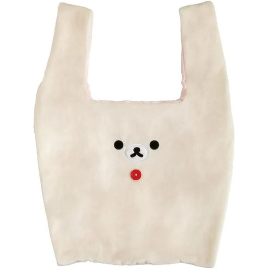 SAN-X | Rilakkuma Korilakkuma Plush Eco Shopping Tote Bag Mascot Plush Marche Bag 360×230×40mm