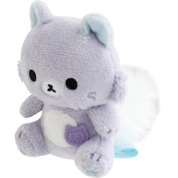 San-X | Rilakkuma Awawaneko mini Tenori Plush Doll 85×60×40mm