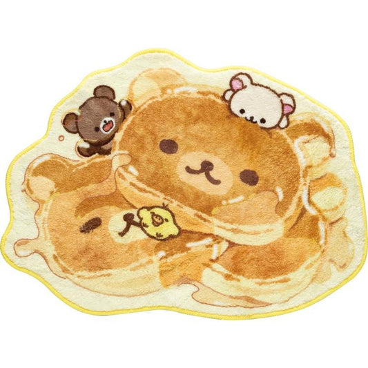 SAN-X | Korilakkuma & Rilakkuma Kitchen Mat Die-cut 480×650×10mm (Stay With Me)