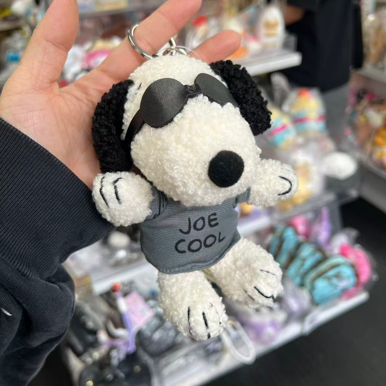 PEANUTS | Snoopy Bag Charm Plush Keychain 115×160×100mm (Joe Cool)