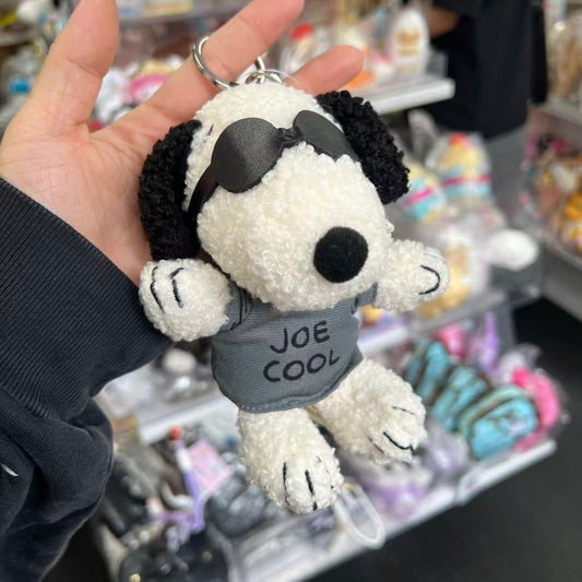 PEANUTS | Snoopy Bag Charm Plush Keychain 115×160×100mm (Joe Cool)