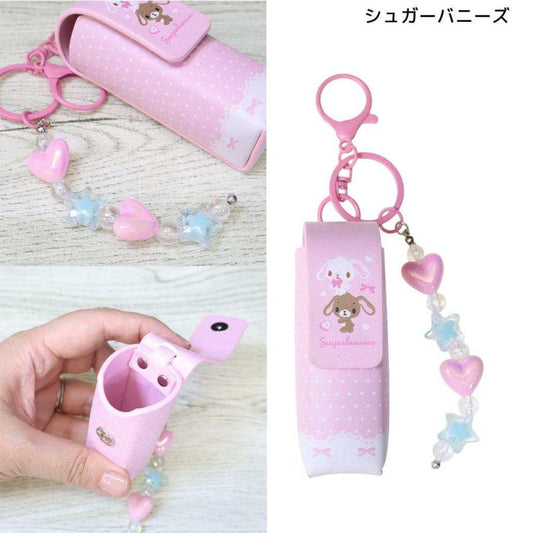 SANRIO | Sugarbunnies Keychain Lip Case Charm 30x90x30mm