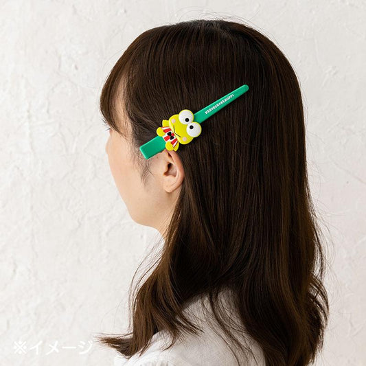 SANRIO | Long Hair Clip 32×20×125mm (Keroppi)