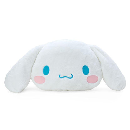 Sanrio | Face Shaped Cushion Plush Doll S 56×10×26Cm (Cinnamoroll)