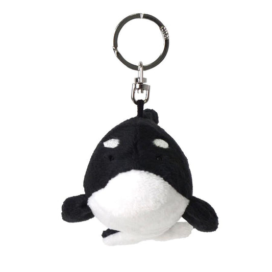 NICI Ocean Friends Killer Whale ORCA Ball Keychain Keyring 10cm