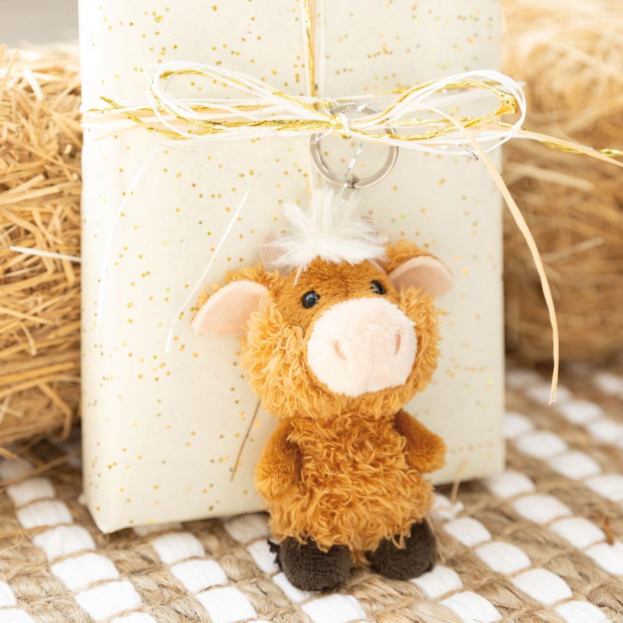 Nici Keyholder Highland Cattle Mcmooray 10Cm Green (Farm Friends)