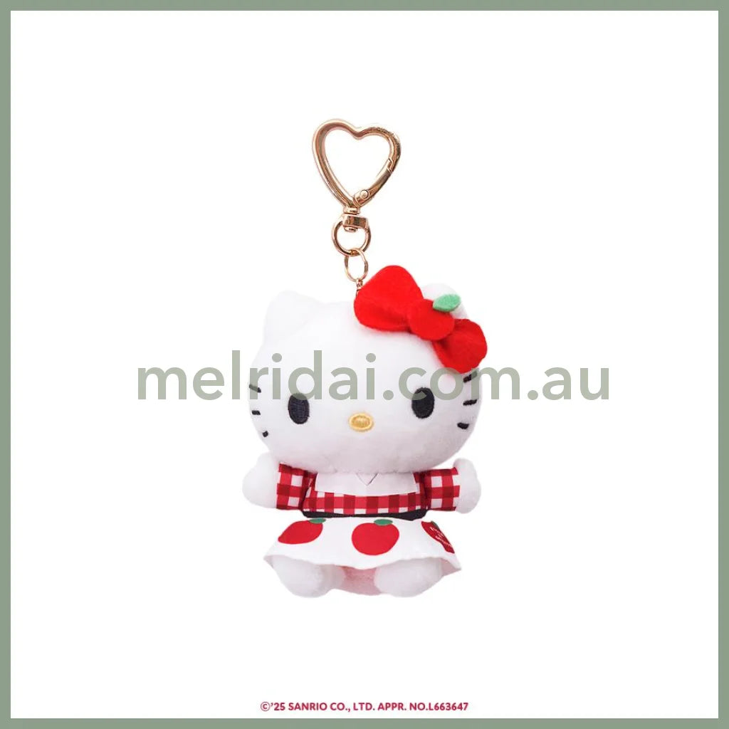 Etoile et Griotte x Sanrio | apple diner SURPRIZE Hello Kitty Plush Keychain Bag Charm Mascot 110mm